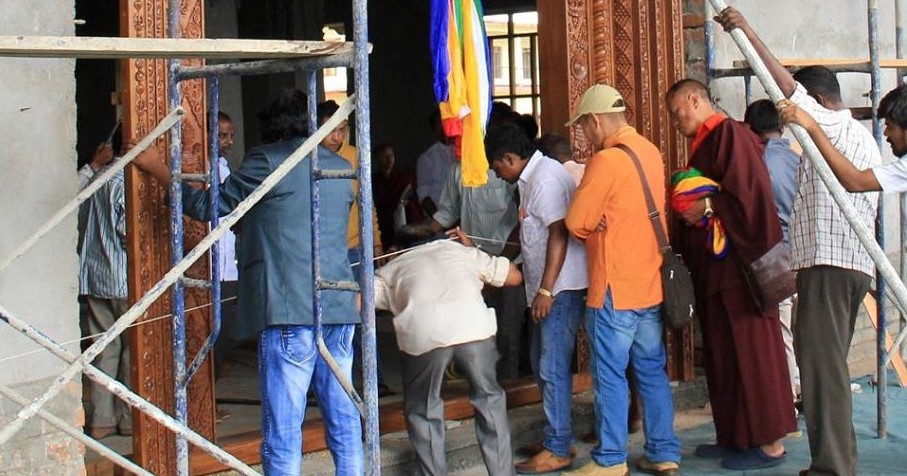 Unterstützung des Tempel-Neubaus